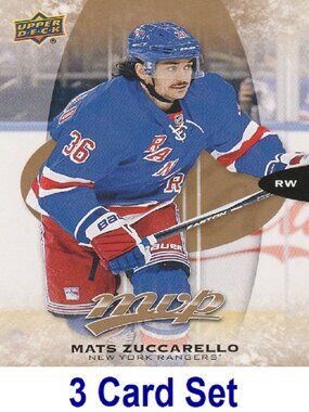 Mats Zuccarello Hockey Card Collection